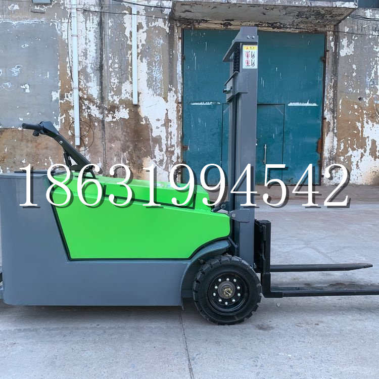红旗区小型电动叉车1吨2吨步行站驾式电瓶堆高充电装卸车液压升降车铲车